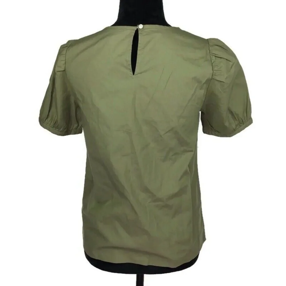 J. Crew green crew